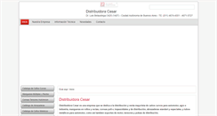 Desktop Screenshot of districesar.com